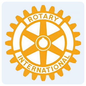 Logo Rotary Lahary backed