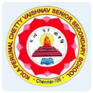 Logo Vaishnav School backed